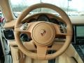 Luxor Beige 2011 Porsche Panamera Turbo Steering Wheel