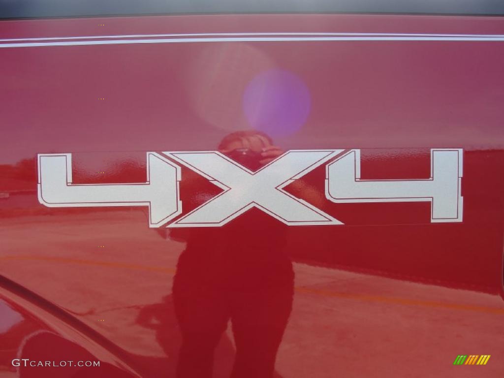 2010 F150 XLT SuperCrew 4x4 - Red Candy Metallic / Medium Stone photo #16