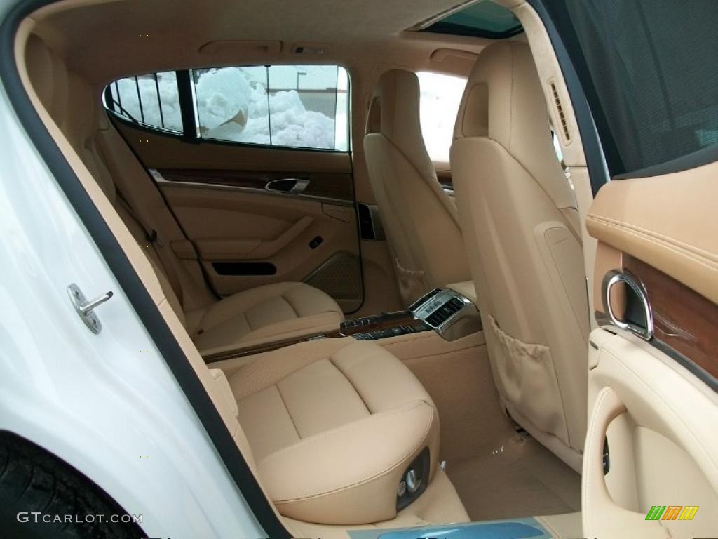 Luxor Beige Interior 2011 Porsche Panamera Turbo Photo #44815284