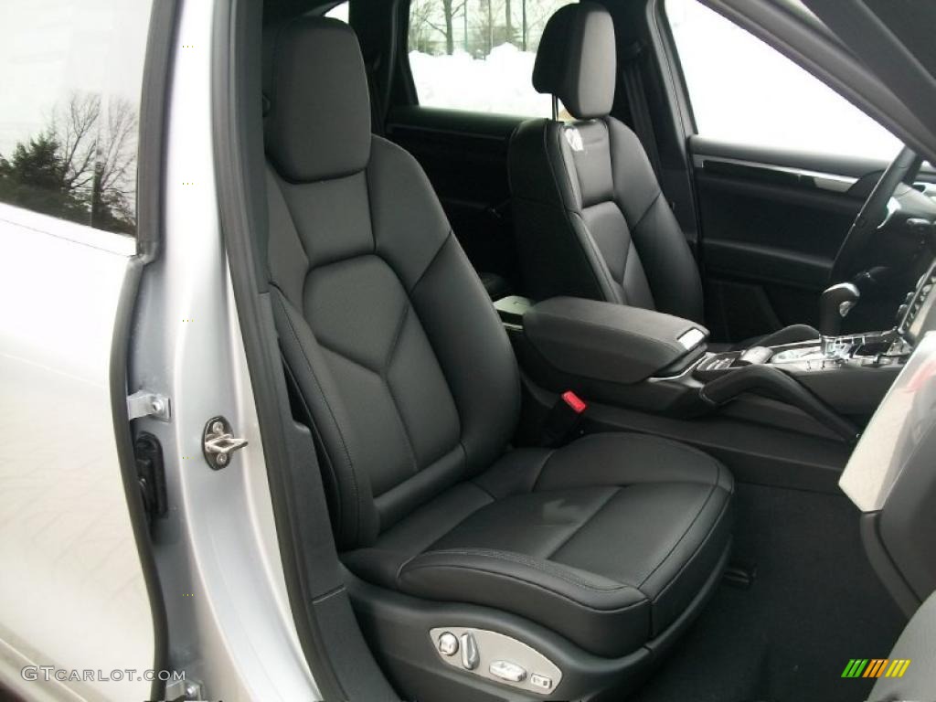 Black Interior 2011 Porsche Cayenne S Hybrid Photo #44816468