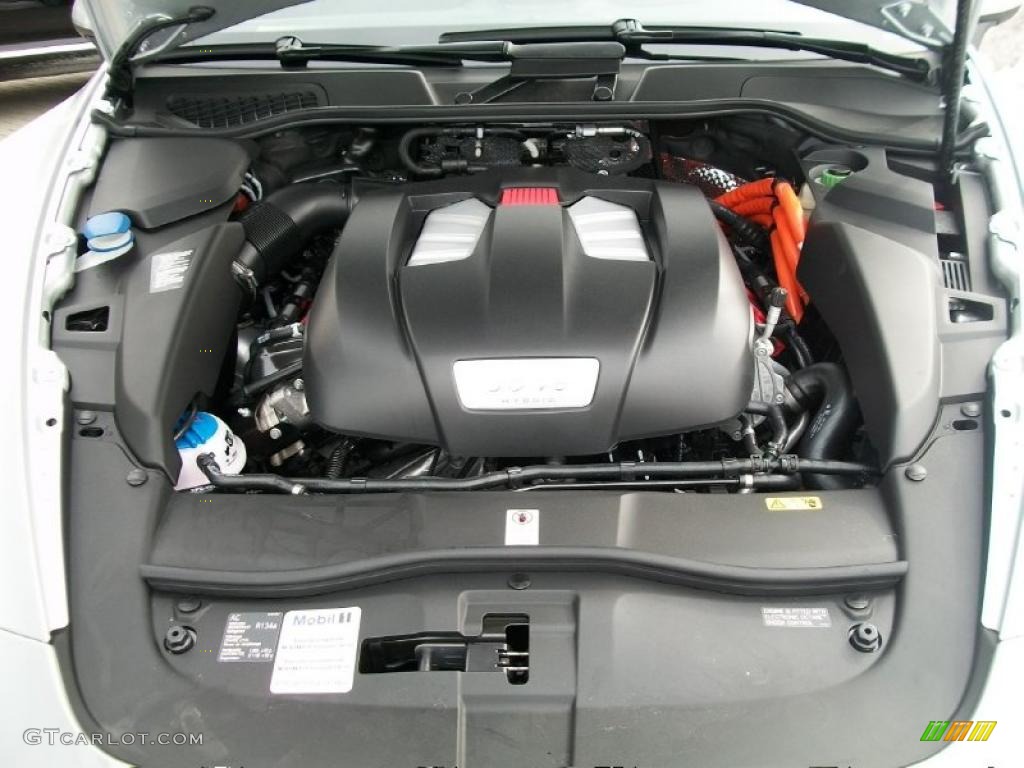 2011 Porsche Cayenne S Hybrid 3.0 Liter DFI Supercharged DOHC 24-Valve VVT V6 Gasoline/Electric Hybrid Engine Photo #44816484