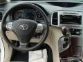 2010 Toyota Venza Ivory Interior Dashboard Photo