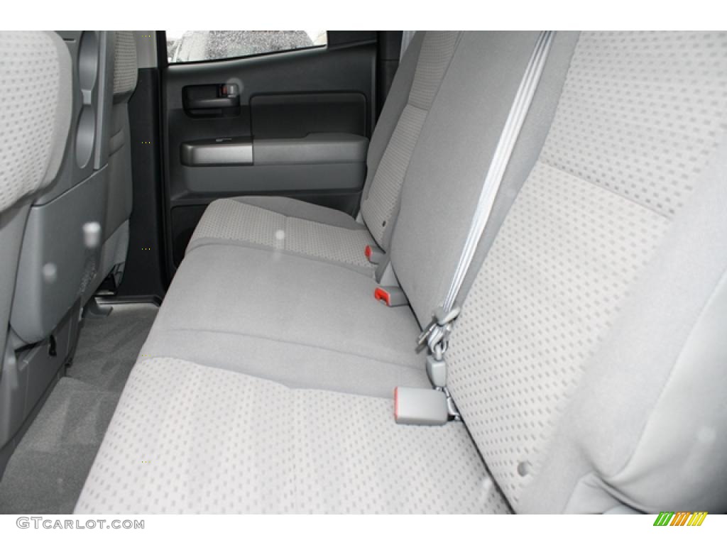 2010 Tundra Double Cab 4x4 - Slate Gray Metallic / Graphite Gray photo #12