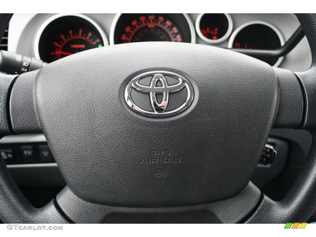 2010 Tundra Double Cab 4x4 - Slate Gray Metallic / Graphite Gray photo #15