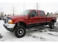 Toreador Red Metallic - F350 Super Duty Lariat Crew Cab 4x4 Photo No. 5