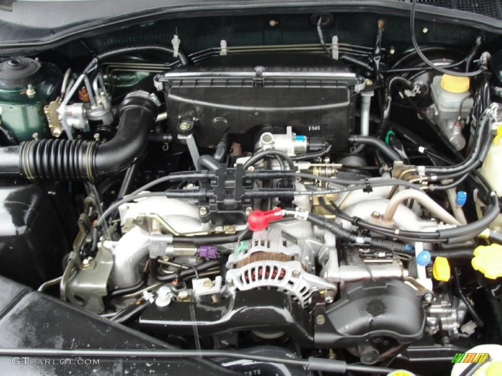 2001 Subaru Outback Limited Wagon 2.5 Liter SOHC 16-Valve Flat 4 Cylinder Engine Photo #44818212