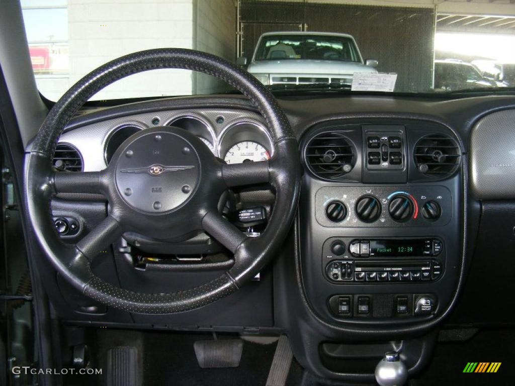 2003 Chrysler PT Cruiser GT Dark Slate Gray Dashboard Photo #44818292