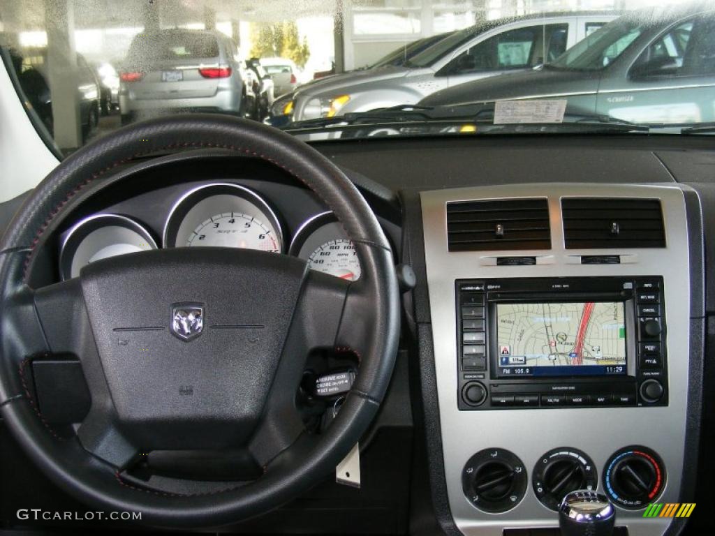 2008 Dodge Caliber SRT4 Dark Slate Gray Dashboard Photo #44818820