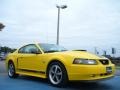 Screaming Yellow 2004 Ford Mustang Mach 1 Coupe Exterior
