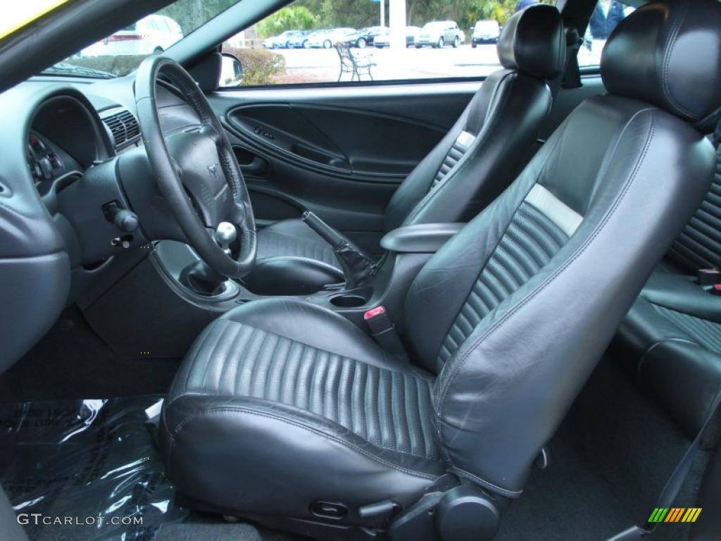 Dark Charcoal Interior 2004 Ford Mustang Mach 1 Coupe Photo #44819184