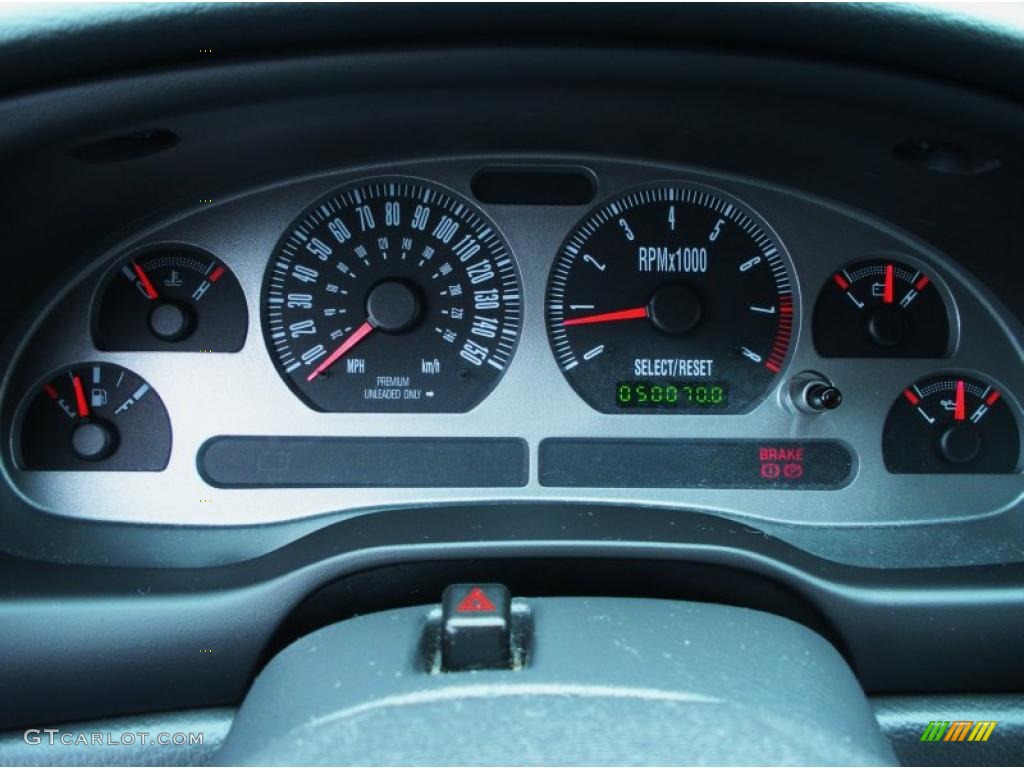 2004 Ford Mustang Mach 1 Coupe Gauges Photo #44819316