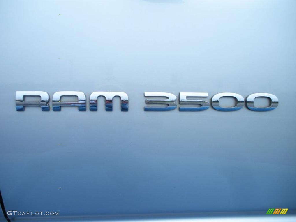 2004 Ram 3500 SLT Quad Cab 4x4 Dually - Bright Silver Metallic / Dark Slate Gray photo #9