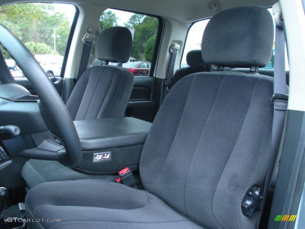 Dark Slate Gray Interior 2004 Dodge Ram 3500 SLT Quad Cab 4x4 Dually Photo #44820028