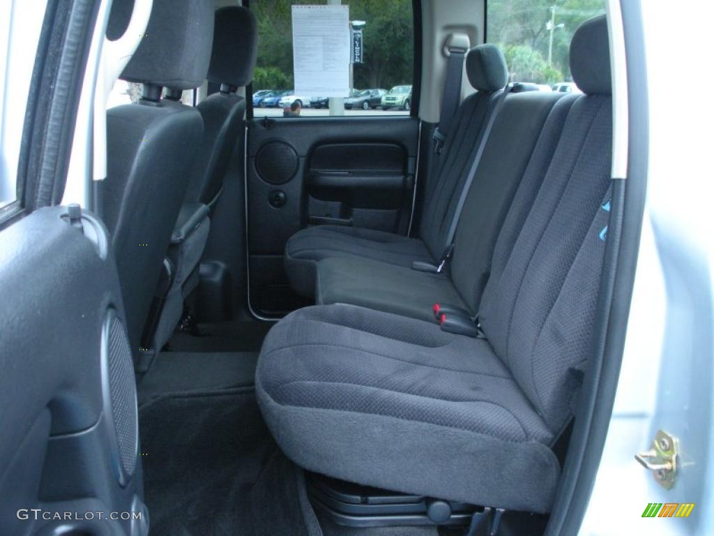 Dark Slate Gray Interior 2004 Dodge Ram 3500 SLT Quad Cab 4x4 Dually Photo #44820040