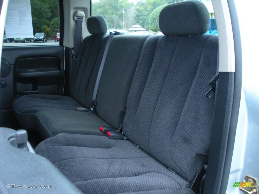 Dark Slate Gray Interior 2004 Dodge Ram 3500 SLT Quad Cab 4x4 Dually Photo #44820056
