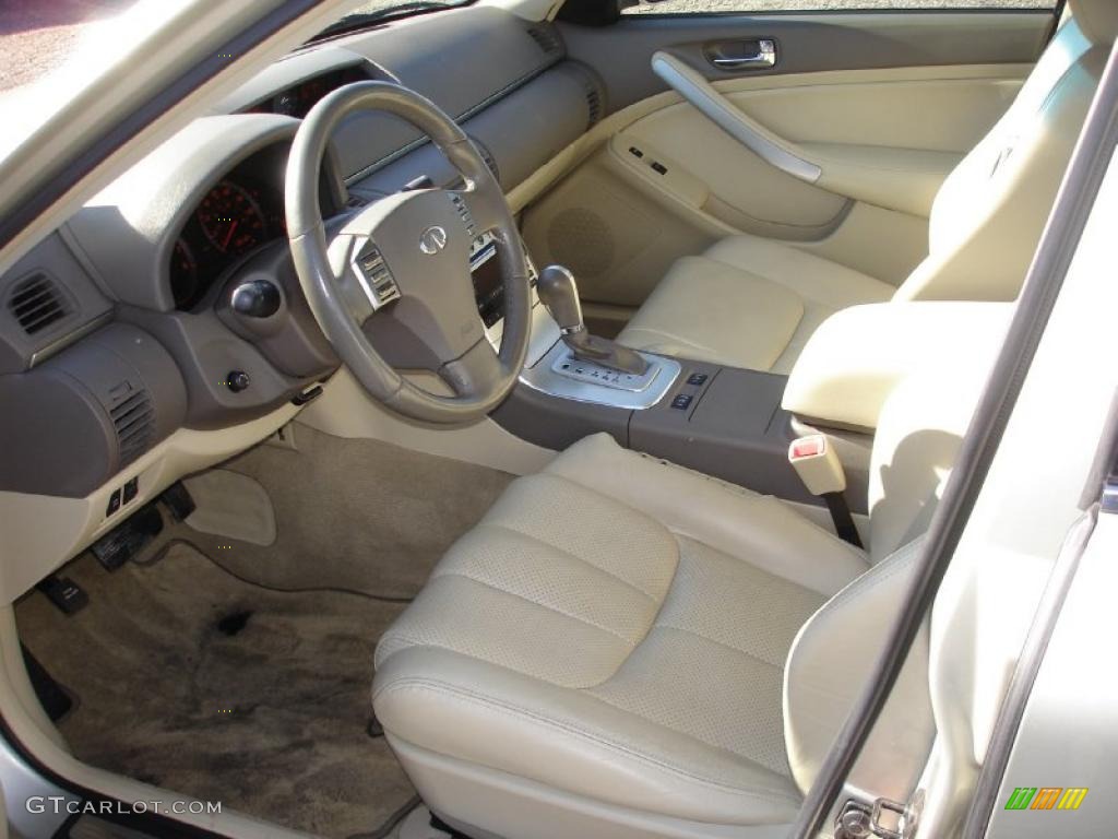 Wheat Interior 2005 Infiniti G 35 x Sedan Photo #44820732