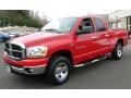 2006 Flame Red Dodge Ram 1500 SLT Quad Cab 4x4  photo #1