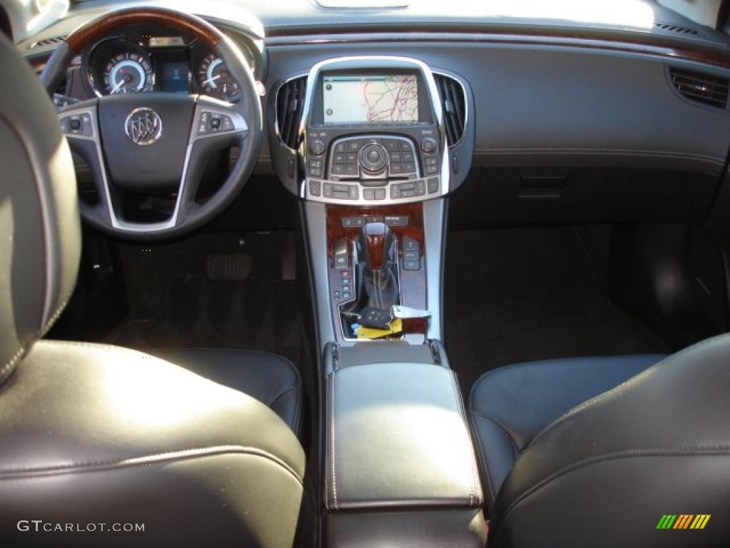 2010 Buick LaCrosse CXL AWD Ebony Dashboard Photo #44821248