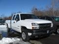 Summit White 2007 Chevrolet Silverado 2500HD Classic Work Truck Extended Cab Exterior