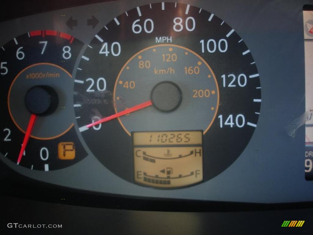 2004 Nissan Quest 3.5 SE Gauges Photo #44821620