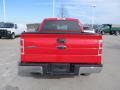 2010 Vermillion Red Ford F150 XLT SuperCrew 4x4  photo #8