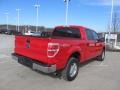 2010 Vermillion Red Ford F150 XLT SuperCrew 4x4  photo #9