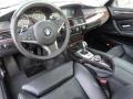 Black Dakota Leather 2008 BMW 5 Series 550i Sedan Dashboard