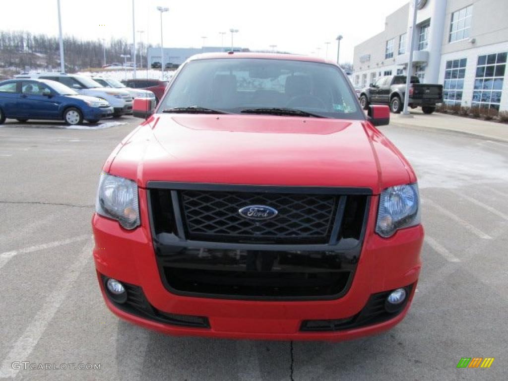 2008 Explorer Sport Trac Adrenalin 4x4 - Colorado Red / Dark Charcoal photo #4
