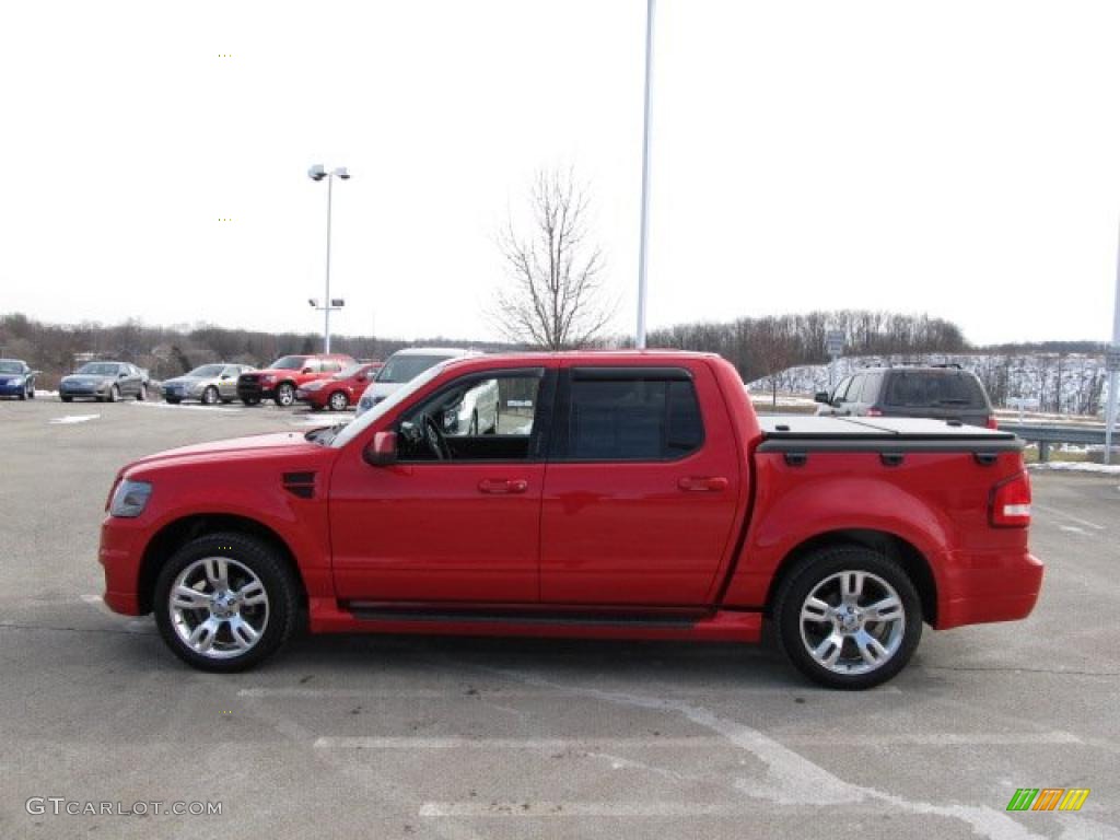 2008 Explorer Sport Trac Adrenalin 4x4 - Colorado Red / Dark Charcoal photo #6