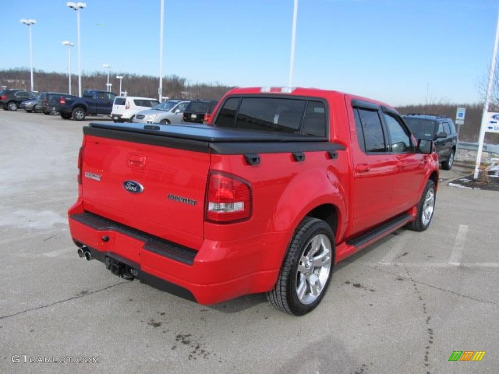 2008 Explorer Sport Trac Adrenalin 4x4 - Colorado Red / Dark Charcoal photo #10