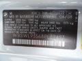 2008 BMW M3 Convertible Info Tag