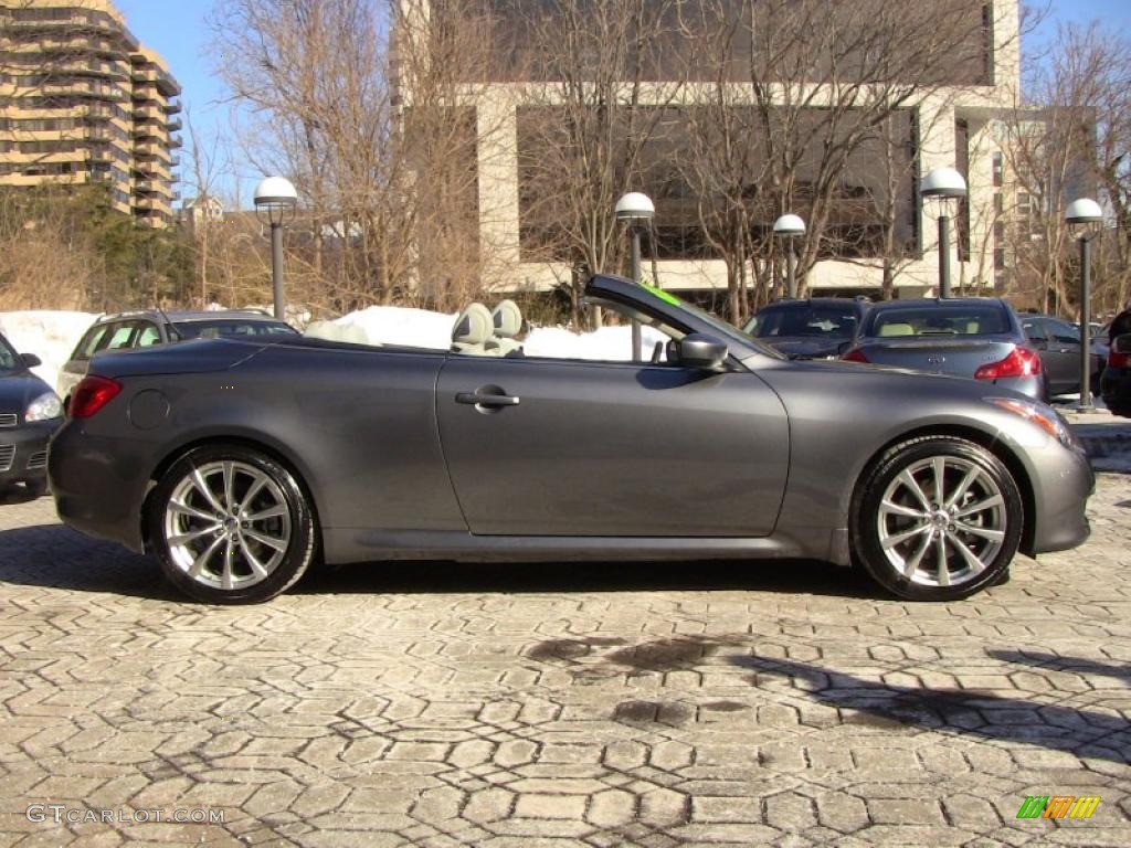 Graphite Shadow 2010 Infiniti G 37 Convertible Exterior Photo #44823700