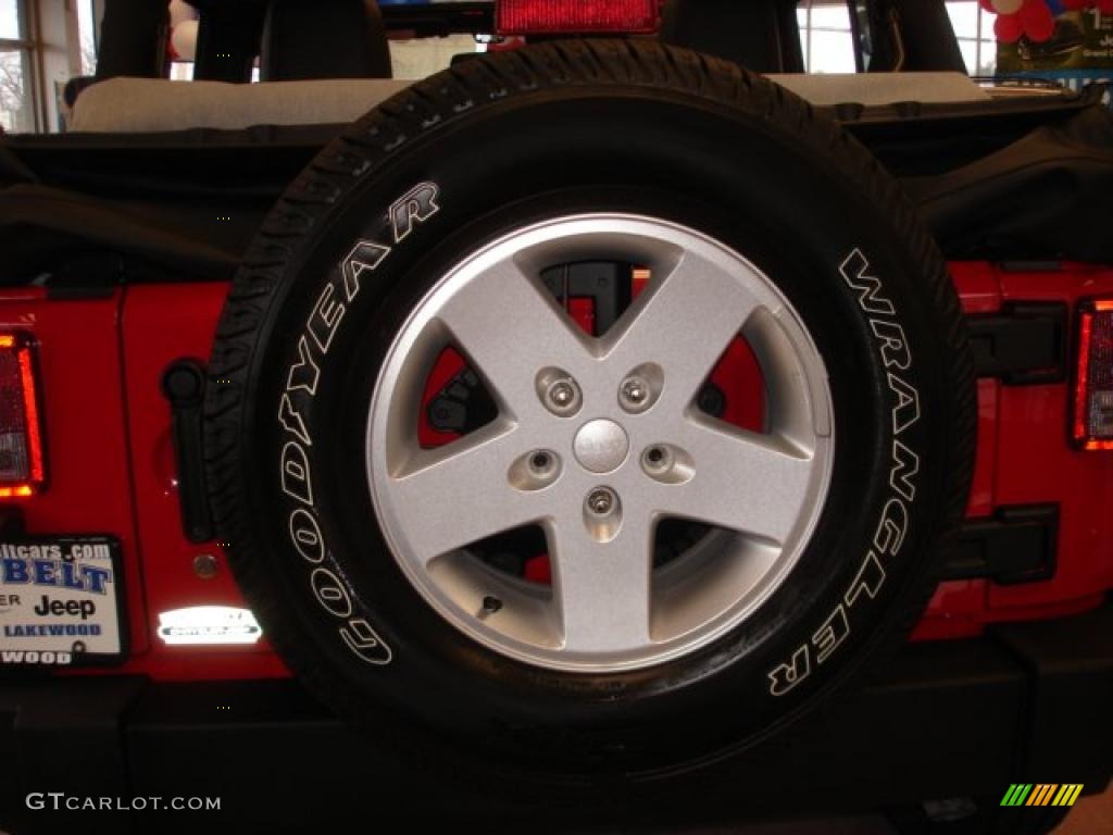2011 Wrangler Unlimited Sport 4x4 - Flame Red / Black photo #11