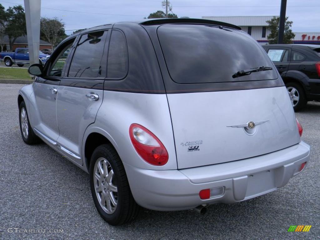 2010 PT Cruiser Couture Edition - Two Tone Silver/Black / Pastel Slate Gray photo #3