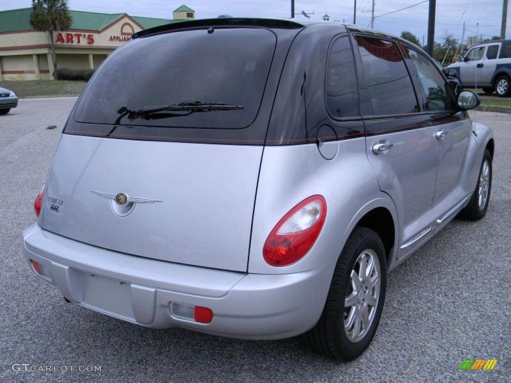 2010 PT Cruiser Couture Edition - Two Tone Silver/Black / Pastel Slate Gray photo #5