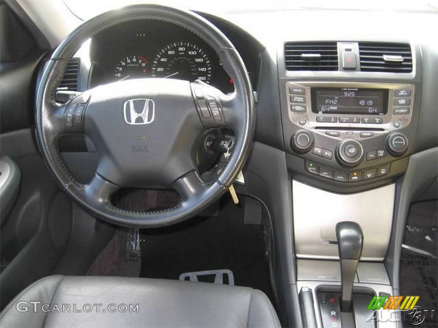 2006 Accord EX-L Sedan - Royal Blue Pearl / Gray photo #44