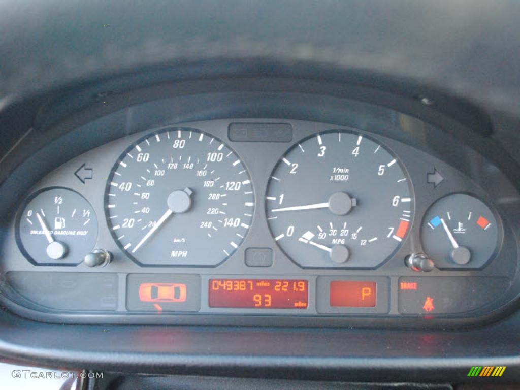 2006 BMW 3 Series 325i Coupe Gauges Photo #44824840