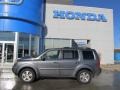 Polished Metal Metallic 2010 Honda Pilot EX-L 4WD Exterior