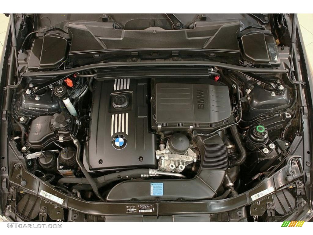 2007 3 Series 335i Convertible - Jet Black / Coral Red/Black photo #25