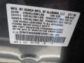 NH737M: Polished Metal Metallic 2010 Honda Pilot EX-L 4WD Color Code