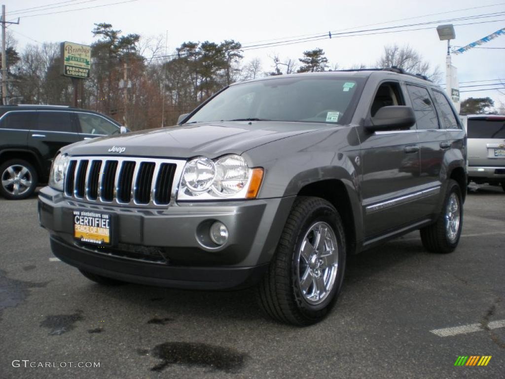 2007 Grand Cherokee Limited 4x4 - Mineral Gray Metallic / Medium Slate Gray photo #1