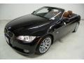 2008 Jet Black BMW 3 Series 328i Convertible  photo #9