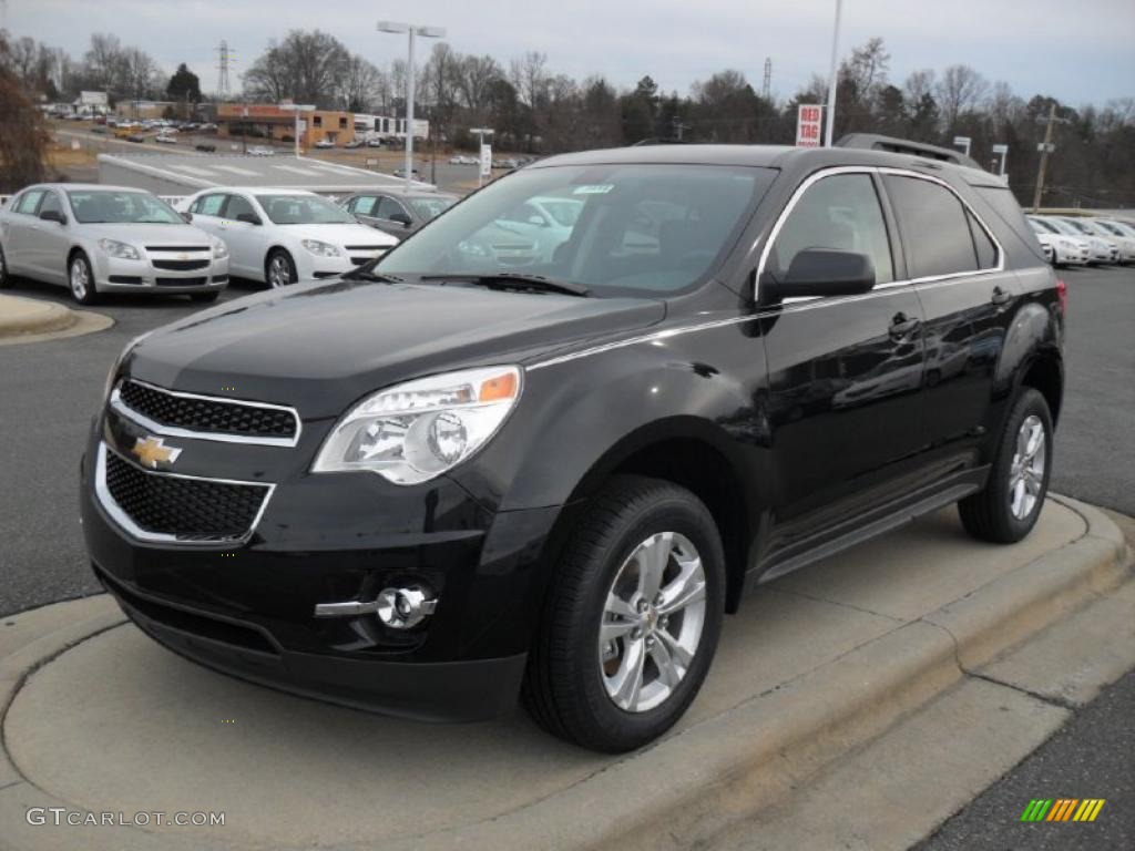 Black Granite Metallic 2011 Chevrolet Equinox LT Exterior Photo #44827200