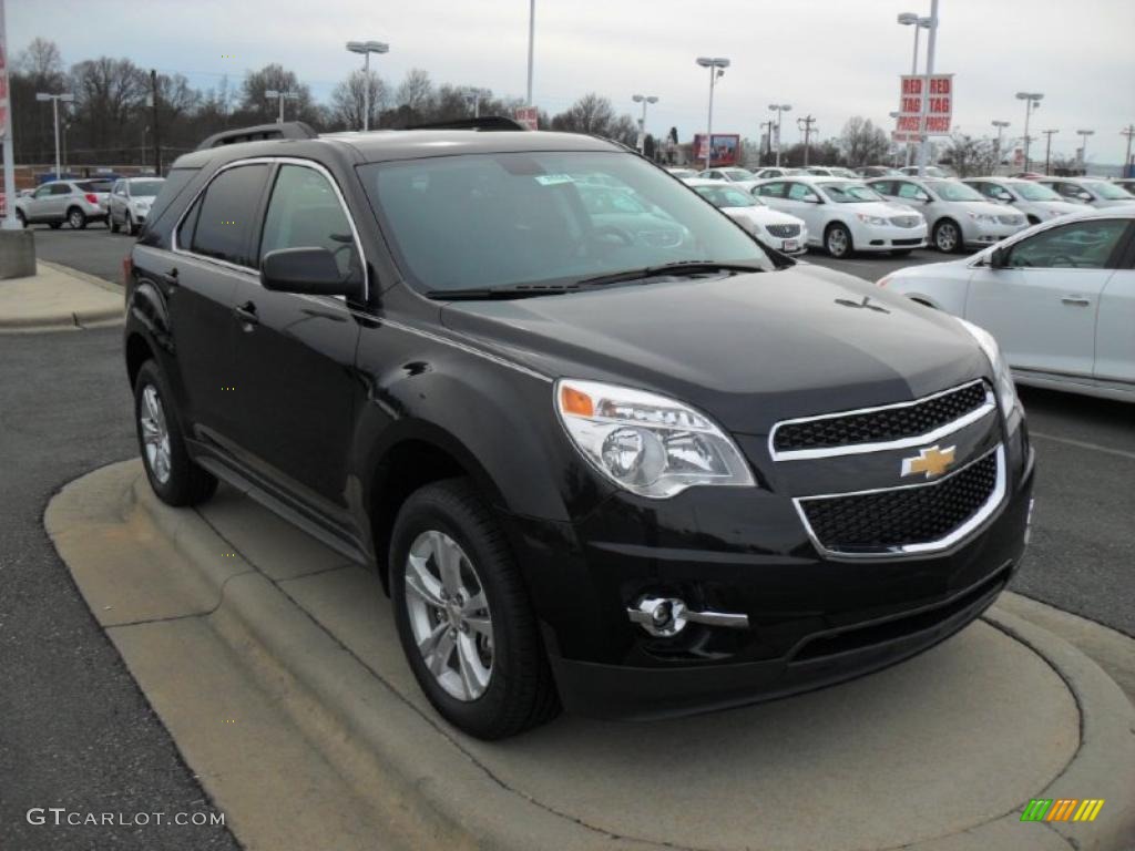 Black Granite Metallic 2011 Chevrolet Equinox LT Exterior Photo #44827260