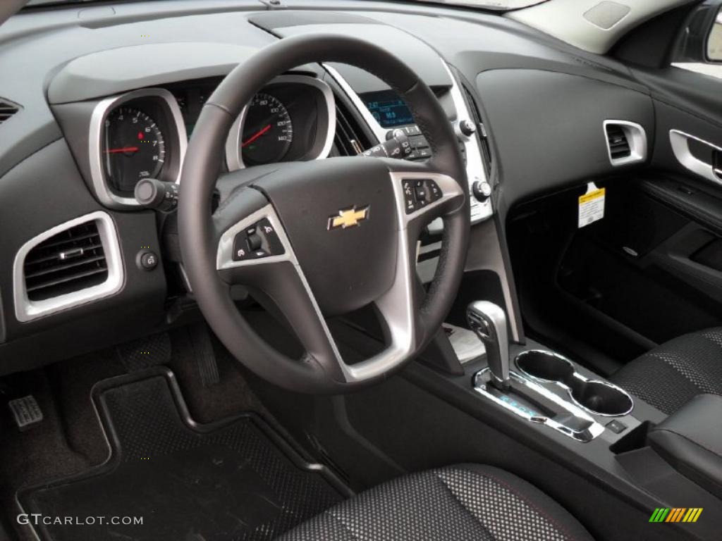 2011 Chevrolet Equinox LT Jet Black Dashboard Photo #44827606