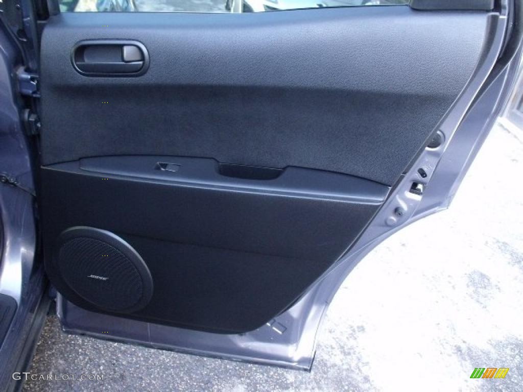 2008 CX-7 Touring AWD - Galaxy Gray Mica / Black photo #12