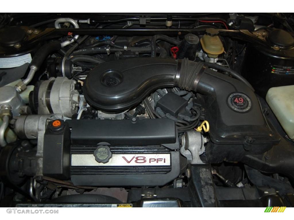 1991 Cadillac Seville Standard Seville Model 4.9 Liter PFI OHV 16-Valve V8 Engine Photo #44829436
