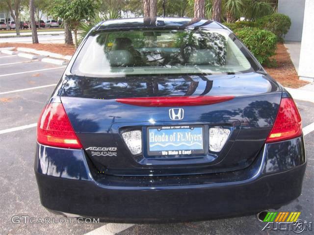 2006 Accord EX-L Sedan - Royal Blue Pearl / Gray photo #56