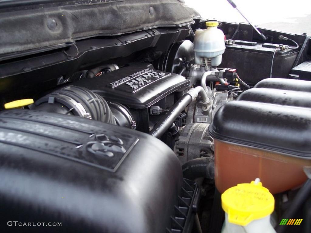 2003 Dodge Ram 2500 SLT Quad Cab 4x4 5.7 Liter HEMI OHV 16-Valve V8 Engine Photo #44831060