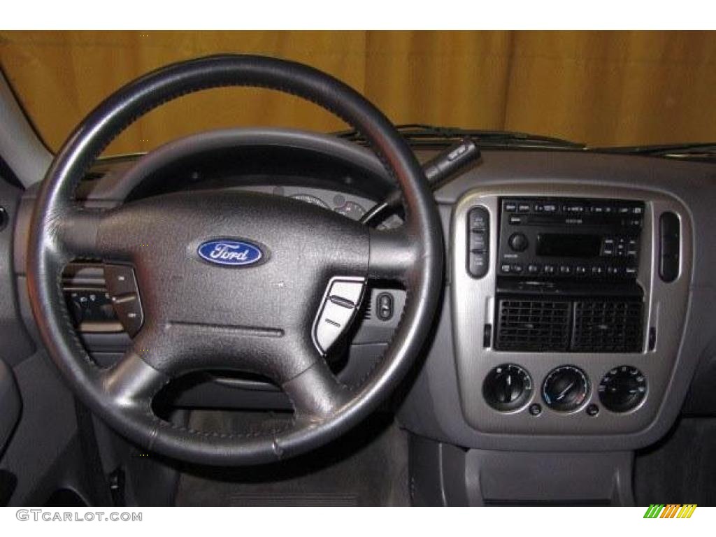 2003 Explorer XLT 4x4 - Silver Birch Metallic / Graphite Grey photo #10